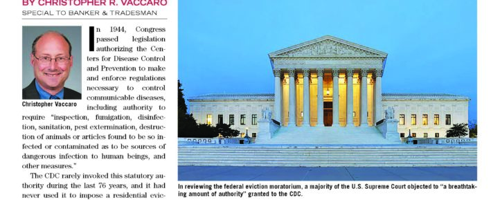 U.S. Supreme Court Puts Eviction Moratorium on Hold