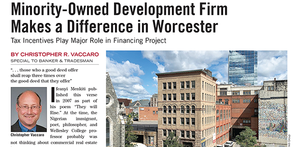 Minority-Owned Development Firm Makes a Difference in Worcester