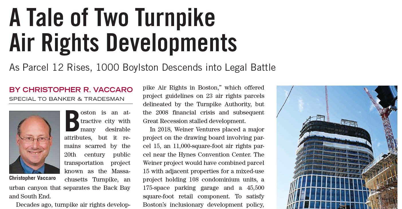 A Tale of Two Turnpike Air Rights Developments