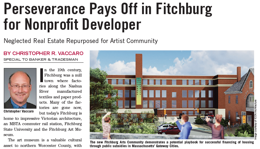 Perseverance Pays Off in Fitchburg for Nonprofit Developer