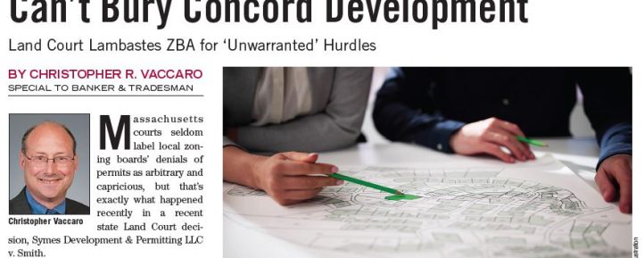 Earth Removal Dispute Can’t Bury Concord Development